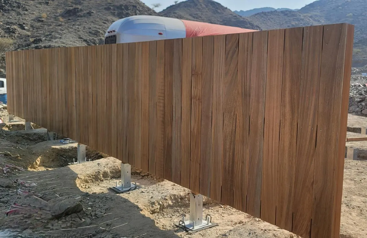Outdoor Wooden Fencing 2