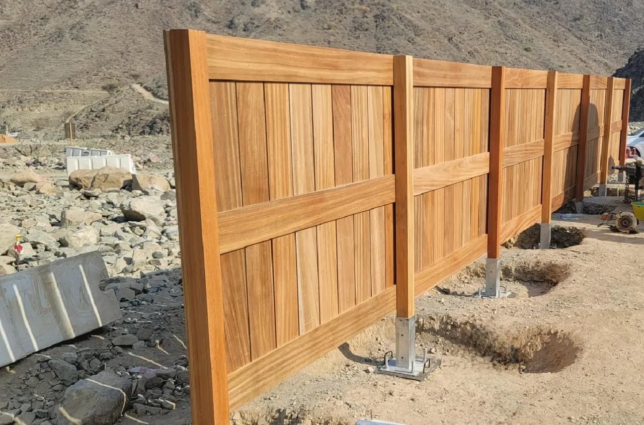 Outdoor Wooden Fencing 3