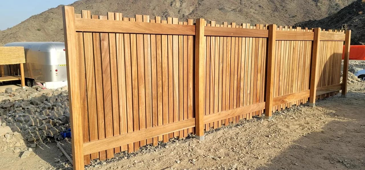 Outdoor Wooden Fencing 4